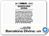 Notiia sobre la exposición en Barcelona Divina publicada por el diari Avui